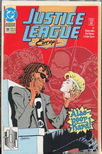 Justice League Europe #39 (1992) Deconstructo
