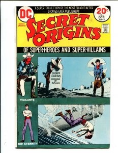 Secret Origins #4 - The Vigilante, Kid Eternity Secret Origin Stories (8.0) 1973