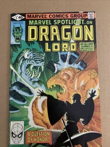 1980 Marvel Spotlight on Dragon Lord #5 - Ditko; 1st