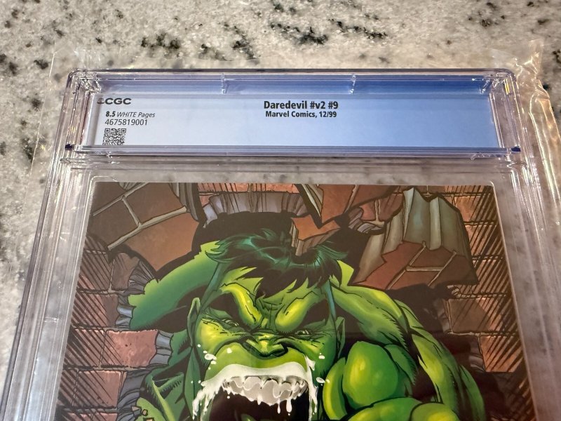 Daredevil # 9 CGC Graded 8.5 Marvel Comic Book 1st Echo Appearance JH23