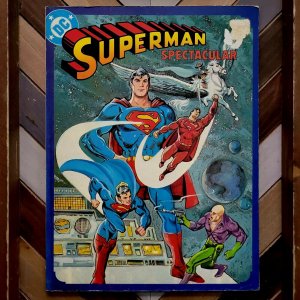 SUPERMAN SPECTACULAR (DC 1982) VG/FN Softcover 1st Printing RED vs BLUE TPB