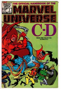 The Official Handbook of the Marvel Universe #3 (1983)