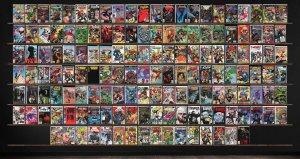 Huge Lot 140+ Comics with The Flash, Cable, X-Man, Resurrection Man & More!
