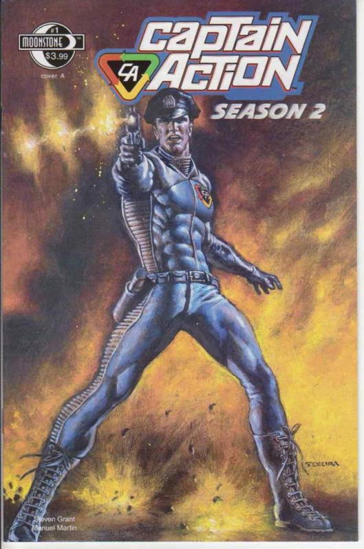 Captain Action Season Two #1A VF/NM; Moonstone | save on shipping - details insi