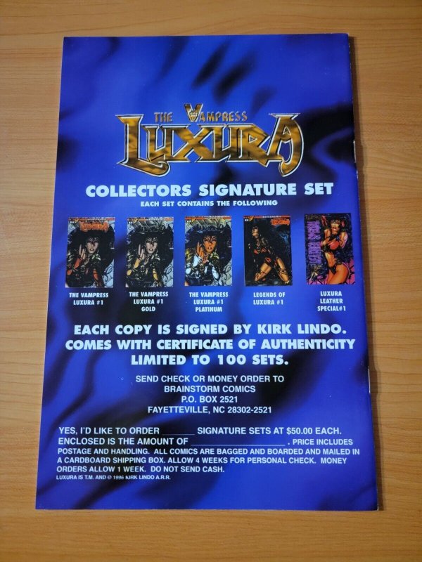 Vamperotica #16 Nude Edition Variant ~ NEAR MINT NM ~ 1996 BrainStorm Comics