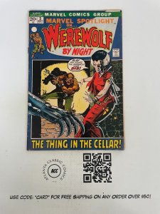 Marvel Spotlight # 3 FN Comic Book Werewolf By Night Ploog Cover Art 8 J224