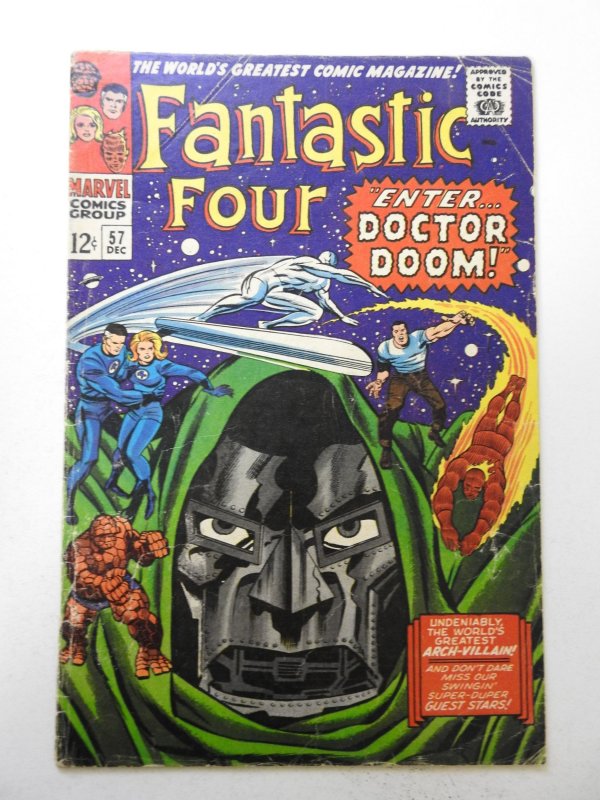 Fantastic Four #57 (1966) VG Condition