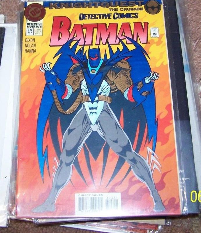 Detective Comics # 675 (Jun 1994, DC) batman azrael robin knight quest 