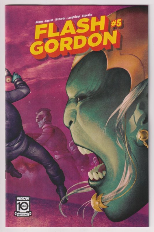 Flash Gordon #5 Cvr B Irving Variant (Mad Cave, 2025) NM