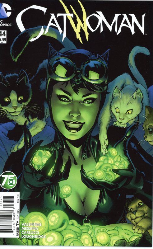 Catwoman 44 Green Lantern 75th Variant  9.0 or better (our highest grade)