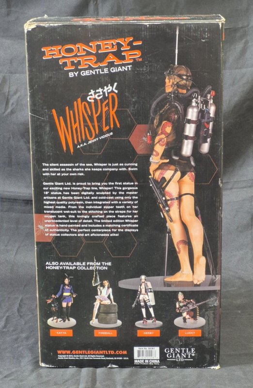 Gentle Giant Honey Trap Whisper 1:4 Scale Statue 223/600 *PLEASE READ*