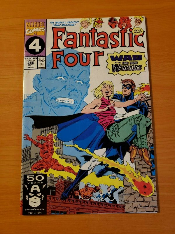 Fantastic Four #356 Direct Market Edition ~ NEAR MINT NM ~ 1991 MARVEL COMICS
