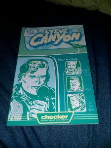 Milton caniff's STEVE CANYON 1954 Checker publishing Trade Paperback book tpb gn