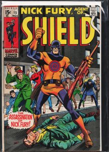 Nick Fury, Agent of SHIELD #15 (1969) Nick Fury [Key Issue]
