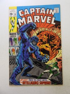 Captain Marvel #16 (1969) VF+ condition