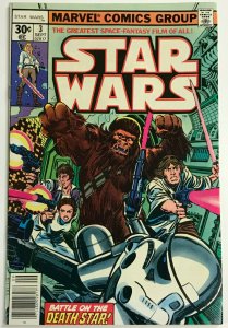 STAR WARS#3 NM 1977 MARVEL BRONZE AGE COMICS