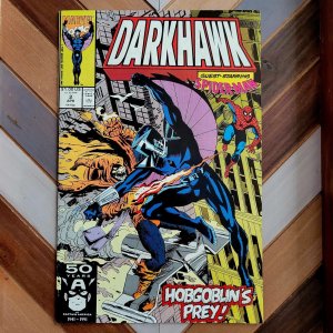 Darkhawk #2 NM- (Marvel 1991) 2nd appearance DARKHAWK + Spider-Man & HOBGOBLIN