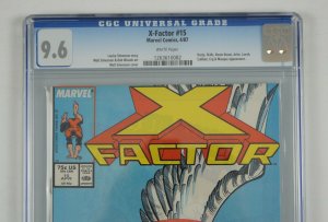 X-Factor #15 CGC 9.6 1st appearance of horsemen of apocalypse - x-men villains 