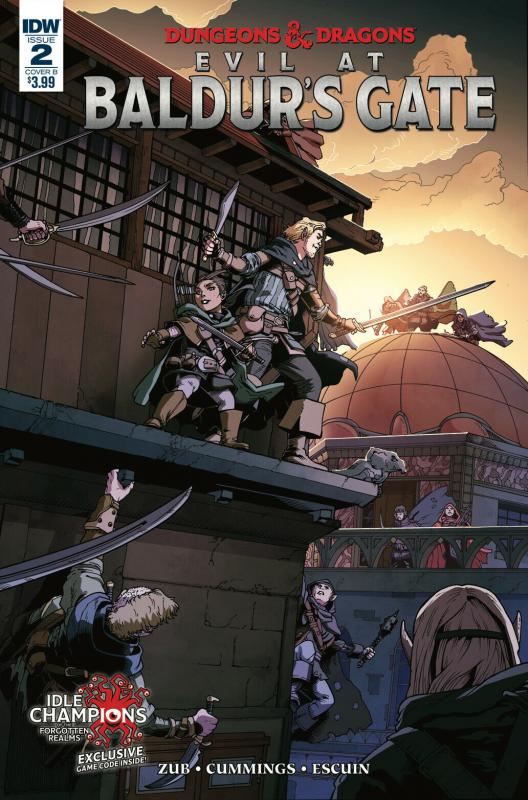 Dungeons & Dragons Evil At Baldurs Gate #2 Cvr B (IDW, 2018) NM