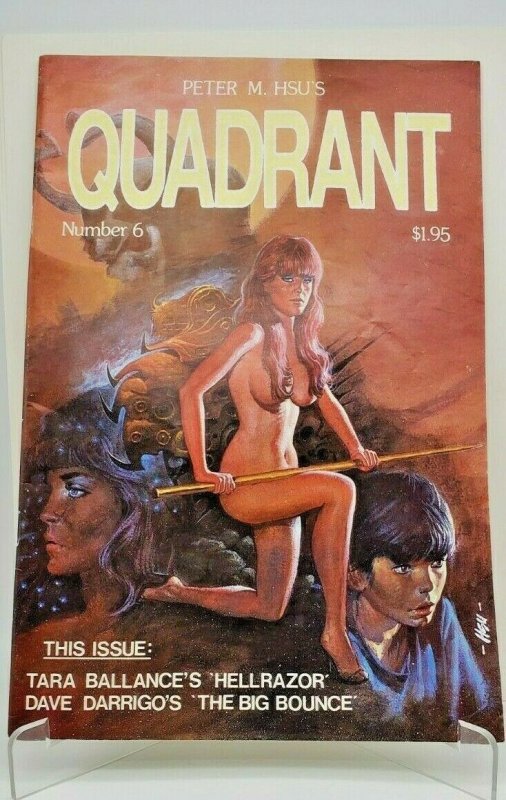 Peter Hsu's QUADRANT Comic Book #6 (1984) Malibu Comics 