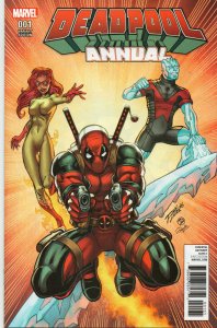 Deadpool Annual #1 - Ron Lim Variant Cover - 2016 (Grade 9.2)