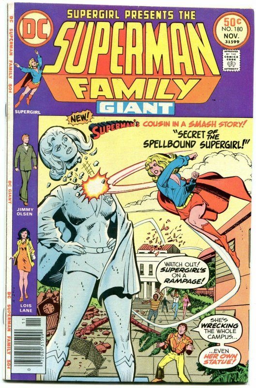 SUPERMAN FAMILY #180-SUPERGIRL!-L@@K! FN/VF