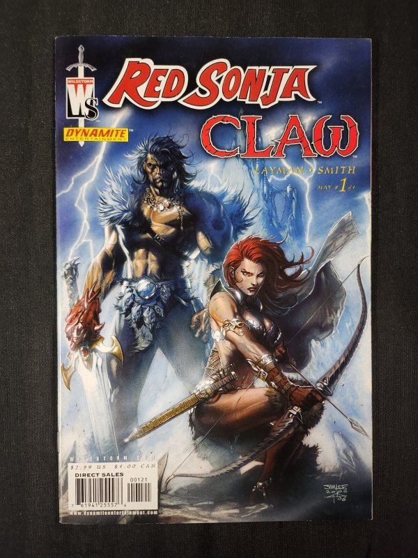 Red Sonja / Claw 4PC #1-4 - Jim Lee Gabriele Dell'Otto Andy Smith (9.0/9.2) 2006