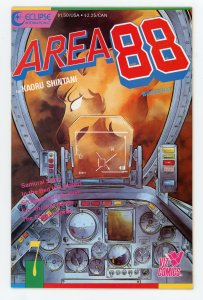 Area 88 #7 Viz Eclipse Kaoru Shintani NM