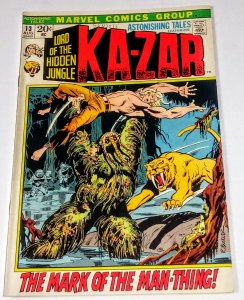 Astonishing Tales #13 (6.5) 1972 MAN-THING appearance see more Marvel ID41H