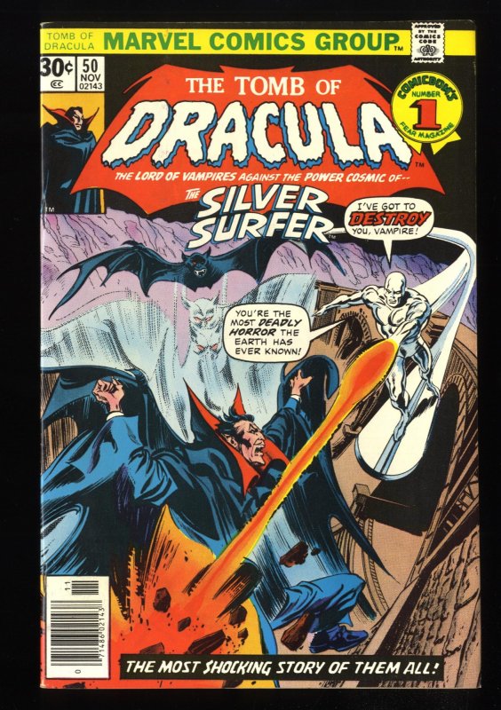 Tomb Of Dracula #50 VF/NM 9.0 Tongie Farm Collection Marvel Comics