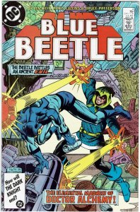Blue Beetle #4 (1986 v1) Len Wein Doctor Alchemy 1st Question NM