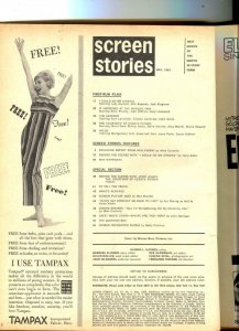 Screen Stories-Connie Stevens-Burt Lancaster-Elvis-May-1963
