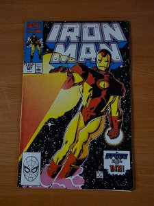 Iron Man #256 Direct Market Edition ~ NEAR MINT NM ~ 1990 Marvel Comics