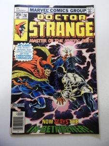 Doctor Strange #28 (1978) FN+ Condition