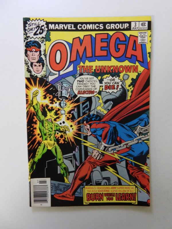 Omega The Unknown #3 VF condition