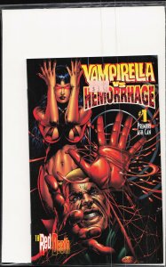 Vampirella vs Hemorrhage #1 Ashcan Cover (1997)