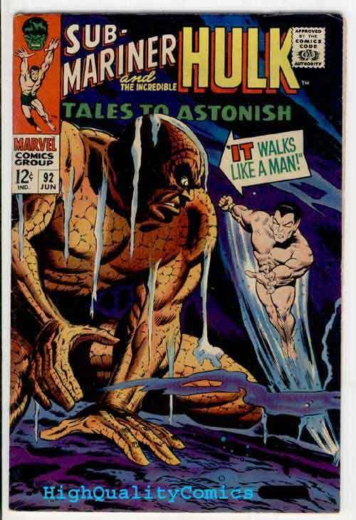 TALES To ASTONISH 92, VF-, Sub-Mariner, 1st Silver Surfer, more TTA in store 