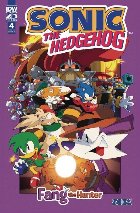 Sonic the Hedgehog: Fang the Hunter #4A VF/NM ; IDW | Last Issue