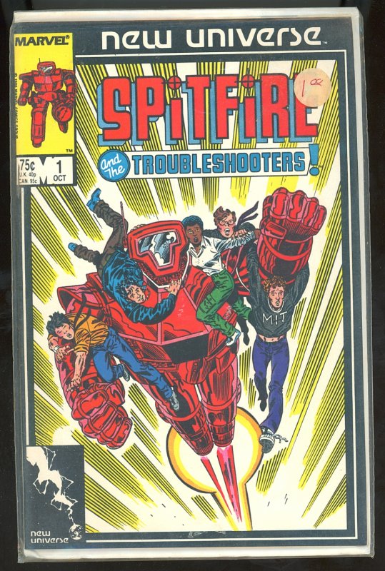 Spitfire and the Troubleshooters #1 (1986) Spitfire