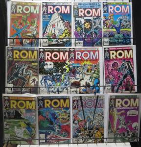 ROM SPACEKNIGHT MEGA-COLLECTION! 65 ISSUES! VG-F or better! Mantlo/Buscema/Ditko