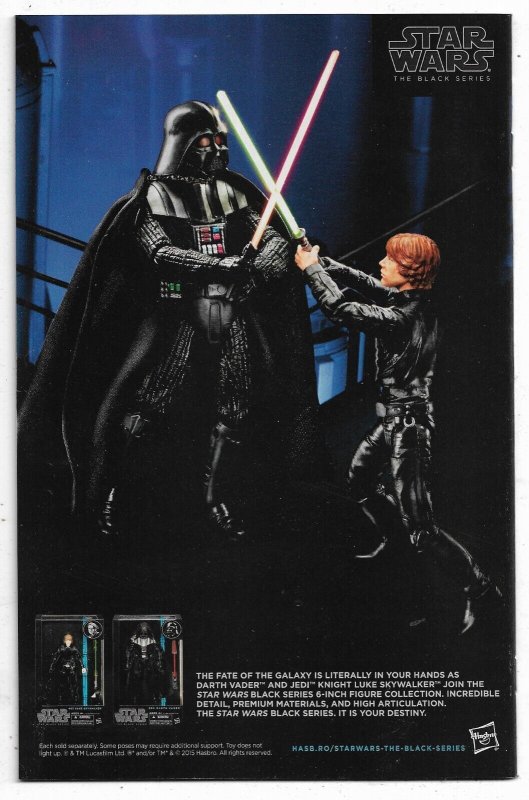 Star Wars Darth Vader #1 First Appearance of Black Krrsantan (2015 Series). N180