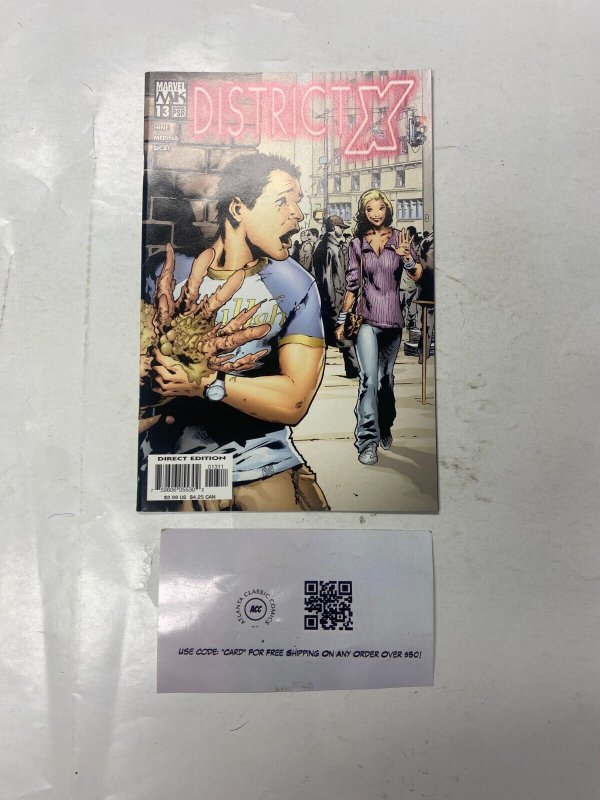 District X #13 VF-NM Marvel Comic Book X-Men 17 MS25