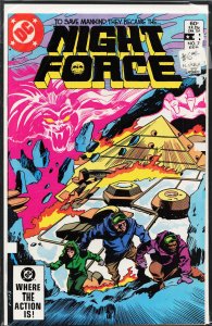Night Force #7 Direct Edition (1983) Night Force