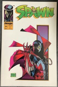 Spawn #21 (1994, Image) Low Distribution. VF+