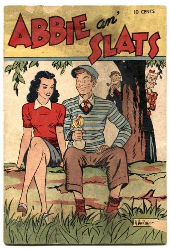 Treasury of Comics #1 1948- Abbie an' Slats- G