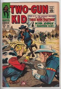 Two-Gun Kid #89 (Sep-67) FN/VF Mid-High-Grade Rawhide Kid and Kid Colt Wow!