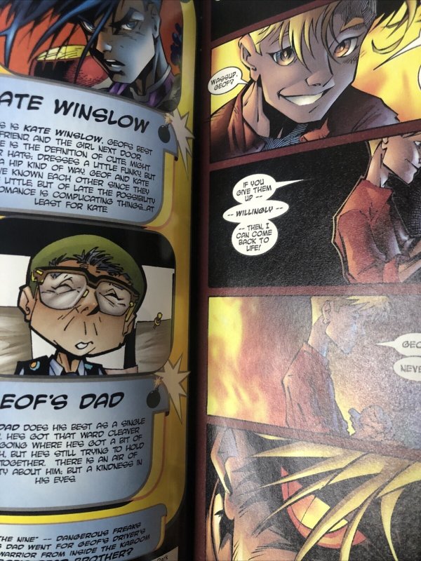 Kaboom (1997) # 3 Variant Cover • Signed Jeff Matsuda • Awesome Entertainment