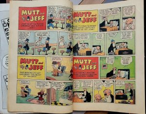 MUTT & JEFF: NEW JOKES #4 FN (Harvey 1965) Final Issue / Silver Age GIANT