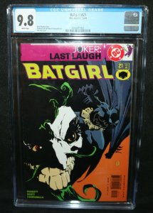 Batgirl #21 - Tim Sale Joker Cover - CGC Grade 9.8 - 2001