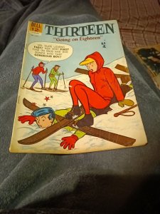 Thirteen Going on Eighteen 10 1964 Dell Silver Age Romance Comic Book Teen Humor
